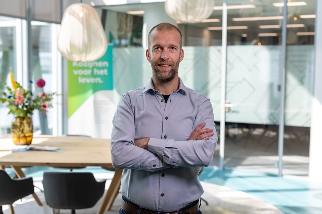 Collega Rik Belt.